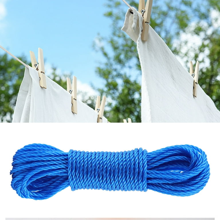 Garden Rope - Gardening Garden Rope Nylon Rope Climbing Rope Traction Rope  Tying Rope (10m)(Blue)