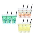 thumbnail image 3 of BIMZUC Miniature Dollhouse Juice Drink Cups Pretend Play Toys Accessories 9 Pack 9 inches / 22.86 cm, 3 of 9
