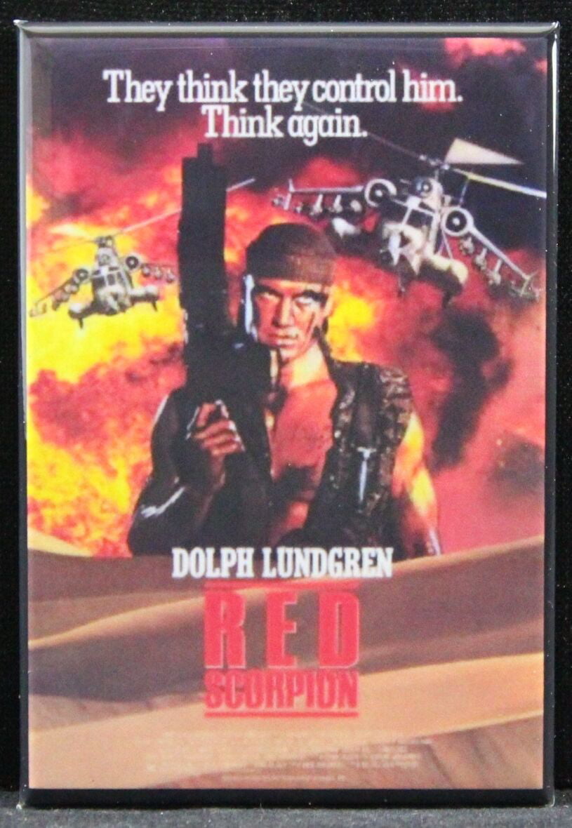 Deep Red MAGNET 2"x3" Refrigerator Locker Movie Poster Image 1 