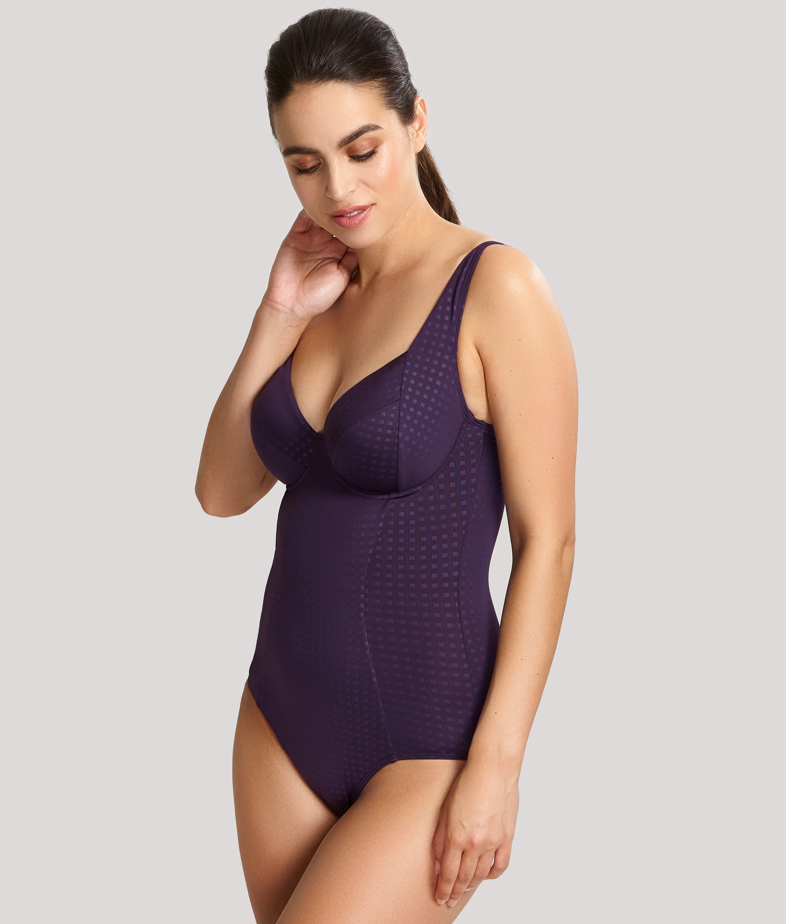 V-Wire Balconette Padded Regular Swimsuit
