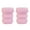 Pink, variant on YIEMEEN 2PCS Silicone Foldable Soap Dish Soap Holder for Daily Organization Solution