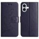 thumbnail image 1 of For iPhone 17 Case Wallet Stand Imprinted Butterfly Flower PU Leather Phone Cover -, 1 of 5