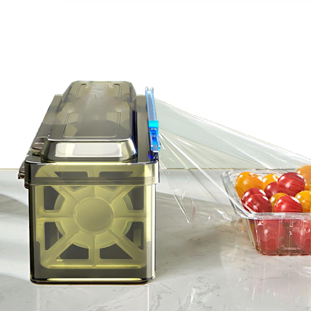 Huoge Cling Film Dispenser and Cutter Cling Film Slide Cutter & Food