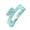Glacier Blue, variant on Fashionable Striped Hair Clip Oversized Claw Clip For Women Girl Hairstyling