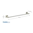 thumbnail image 3 of Maxted 24" Towel Bar in Satin Nickel, 3 of 4