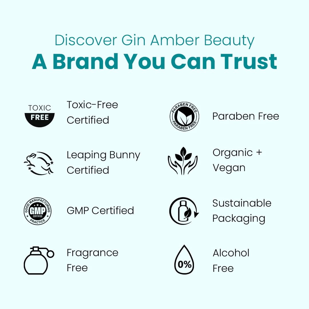 Gin Amber Beauty Facial Skin Roller Stainless Steel