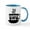 White/Blue Inside, variant on CafePress - Coffee Snob Mugs - 11 oz Ceramic Mug - Novelty Coffee Tea Cup