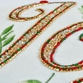 thumbnail image 4 of HGTV Home Collection by National Tree Company Christmas Pillow, Multicolor, JOY, Embroidered, Beaded, Plaid Trim, 18 Inch, 4 of 5