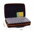 thumbnail image 4 of Estuche De Almacenamiento Para Pintura De Diamantes Con 120 Ranuras, A Prueba De Golpes, Accesorios Para Manualidades, Contenedores Para Anillos, Abalorios, Diamantes De Imitación Brillantes Yuarrent HA023589-00, 4 of 7