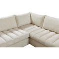 thumbnail image 5 of Meridian Furniture Jacob Sectionnel Modulaire en Velours Crème, 5 of 5
