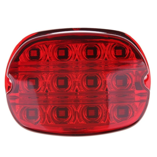 S SERENABLE Red Lens Tail Brake Led Light for Motorcycle Stop Lamp