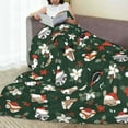 thumbnail image 6 of Vsdgher Festive Forest Friends Ultra-Soft Micro flannel Blanket Throw Blankets for Couch Sofa, Bed (4 sizes)-50"x40", 6 of 7