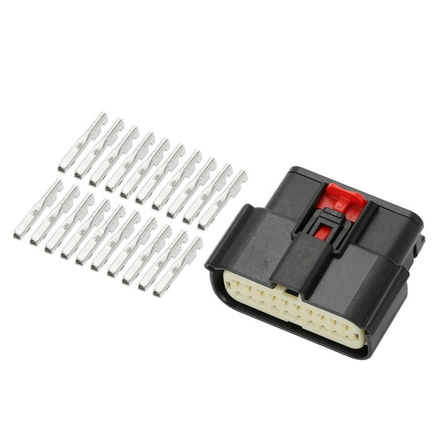 Conector de faro hembra a prueba de agua de 20 pines Unique Bargains para Ford Mondeo 1 juego