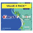 thumbnail image 1 of Crest Dentifrice Blanchissant Plus Scope, Fraîcheur Mentholée, 1 of 1
