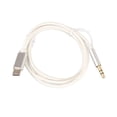 thumbnail image 4 of Cable USB C A Conector Auxiliar De Sonido De 3,5 Mm, Portátil Sin Pérdidas Tipo C A Cable De Sonido De 3,5 Mm TPE Ecológico Conexión Fácil Segura Para Automóvil Para Altavoz, 4 of 7