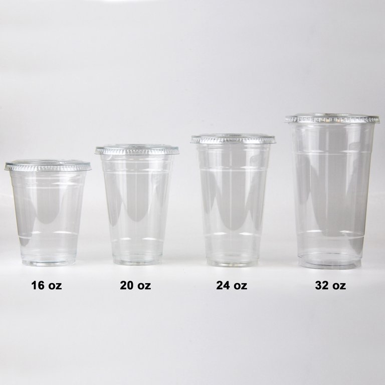 Starbucks 16oz/473ml Plastic Tumbler Reusable Clear Drinking Flat