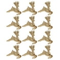 thumbnail image 6 of WORGEOUS Elegant Reindeer Christmas Tree Topper Small Indoor Holiday Decoration for Festive Home and Seasonal Decor, 6 of 8