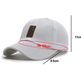 thumbnail image 2 of Sombrero clásico de algodón de perfil bajo para hombres y mujeres gorra de béisbol ajustable, 2 of 5