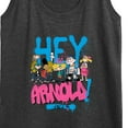 thumbnail image 3 of Hey Arnold! - Arnold Spray Paint 96 - Women's Racerback Tank Top, 3 of 6