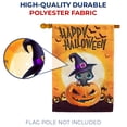 thumbnail image 4 of America Forever Black Kitty Halloween House Flag Double Sided Vertical 28 x 40 inches, Happy Halloween House Flag, Jack O'lantern House Flag, for Outdoors, Yard, Porch Fall Season, 4 of 5