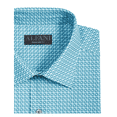 thumbnail image 2 of Alfani Mens Printed Cotton Dress Shirt, 2 of 2