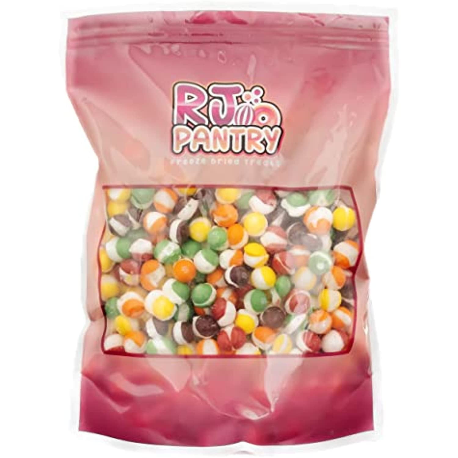 Freeze Dried Skittles Original Fruit Crunch Large Bag 1Lb (1 Pound