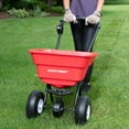 thumbnail image 2 of EarthWay 2050P 80lb Red Broadcast Fertilizer Lawn Spreader, 2 of 6