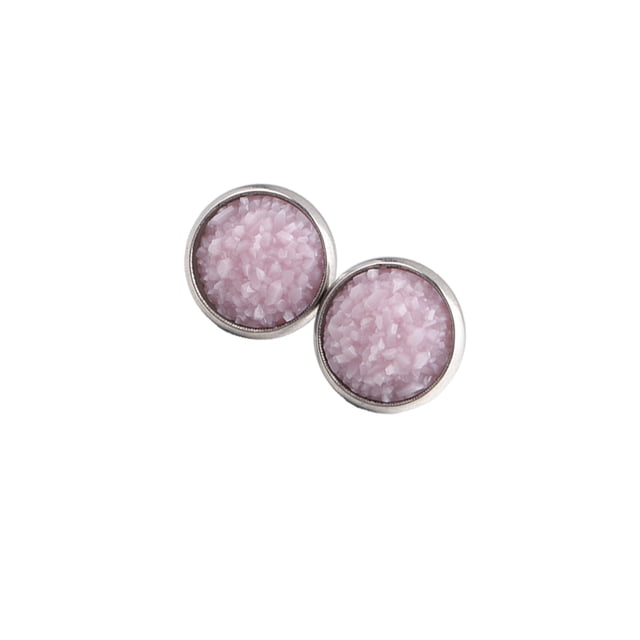 1 par de pendientes de tuerca de acero inoxidable para mujer, regalos para novias y madres, accesorio de joyería para celebración de compromiso Ropa, zapatos y accesorios Miscelánea tipo 23 Sonducket AP011021-23