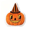 thumbnail image 3 of Halloween Pillow Pumpkin Ghost Shaped Throw Pillow, 11.81in Halloween Decorative Pillows, Pumpkin Pillows, Happy Halloween Decorations for Sofa Bed Couch Stuffed Gothic Party Outdoor Home Decorations, 3 of 11