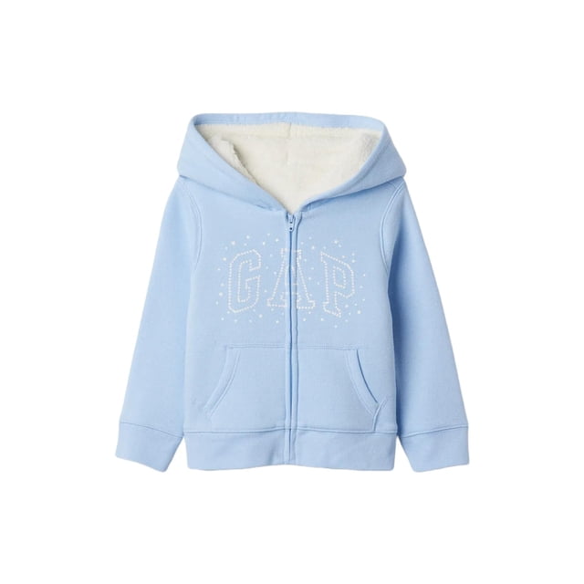 Sudadera con Capucha y Cierre Completo con Logo para Bebés Niñas GAP 12-18 Meses
