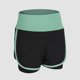 thumbnail image 1 of Pantalones cortos para correr para mujer 2 en 1 Cintura ancha Capa de cobertura Forro de compresión Abanopi Pantalones cortos de mujer, 1 of 7