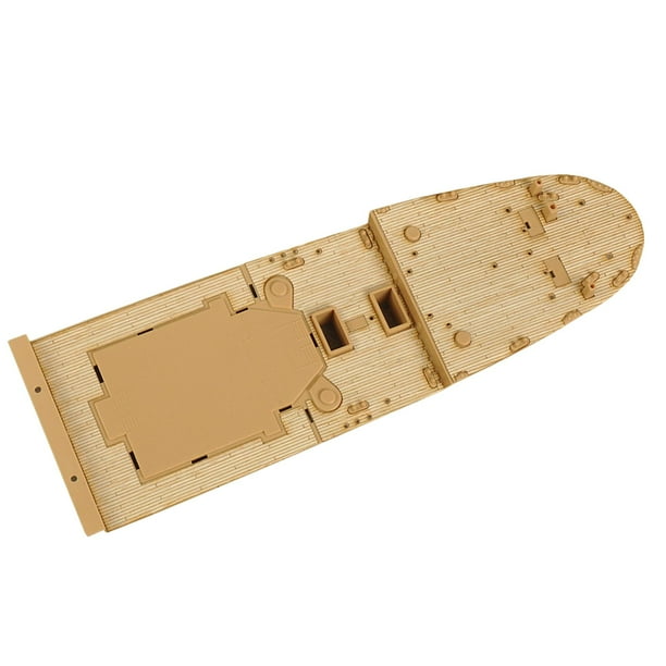 Kit De Construcción De Modelo De Barco, Cubierta De Madera Con Cadena De Ancla Para Academia 14215