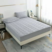 sruoe Fitted Sheet Queen, Size Fitted Bed Sheet, Mattress Protector Cover, Solid Color Extra Soft Comfortable Brushed Microfiber Fitted Sheets, Bottom Sheet for Bed, Hotel Bedding, Gray