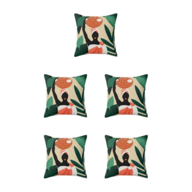 Wosthever Funda de almohada suave y duradera, fácil de limpiar para decoración del hogar, funda para cojín, W0134-12 Type2 NO2
