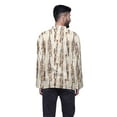 thumbnail image 4 of Atasi Kurta Décontractée à Col Chinois Imprimé Chemise Ethnique pour Hommes Kurta Courte Tunique, 4 of 5