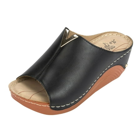 

simu Women s Sandals Comfortable High Grade Products Ladies Fashion Casual Sandals Lady Platform Wedge Sandals Fashion Shoes Sandals Shoes Casual