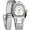 Silver, variant on Snake Bracelet Watch For Women,Elegant Bangle Wrist Watch With Flexible Wrap Strap Design