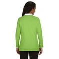 thumbnail image 3 of DP181W Devon & Jones Ladies' Perfect Fit Ribbon Cardigan Lime S, 3 of 3