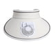 thumbnail image 1 of Sombrero de visera con ventilador, sombrero de ventilador, mini sombrero de ventilador, sombrero de sol integrado para niñas, , hombres y mujeres Blanco, 1 of 9