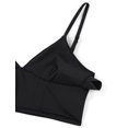thumbnail image 5 of Top de Bikini CRZ YOGA Escote en V con Tirantes Ajustables Negro L, 5 of 5