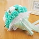 thumbnail image 3 of Fiudx Ramo de Novia de Seda con Rosas de Cristal y Asa Envuelta En Satén, Precioso Accesorio para Bodas, Decoración para Fiestas y Oficinas, En Rojo, Verde, Azul y Blanco, 25 X 20 Cm., 3 of 3