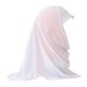 thumbnail image 1 of H061 hermoso hijab liso para niña pequeña, gorros hijab bonitos y sencillos, gorras para mujer que pueden adaptarse a niñas de 2 a 6 años, 1 of 4