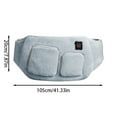 thumbnail image 2 of TIELUTT Heating Pads USB Powered Warm Feet Warm Home Overheat Soft Cover Ideal Warming Device Weight Beach Set Heat Warming Gloves Arm Bike Neck Warmer Heating Pad Leg Cycle While Sitting, 2 of 5