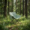 thumbnail image 2 of Sillas de Camping Plegables de Lona para Campamento y Playa Sillas para Exterior con Estructura de Acero y Funda Transportadora Set 4 Sillas Verde, 2 of 6