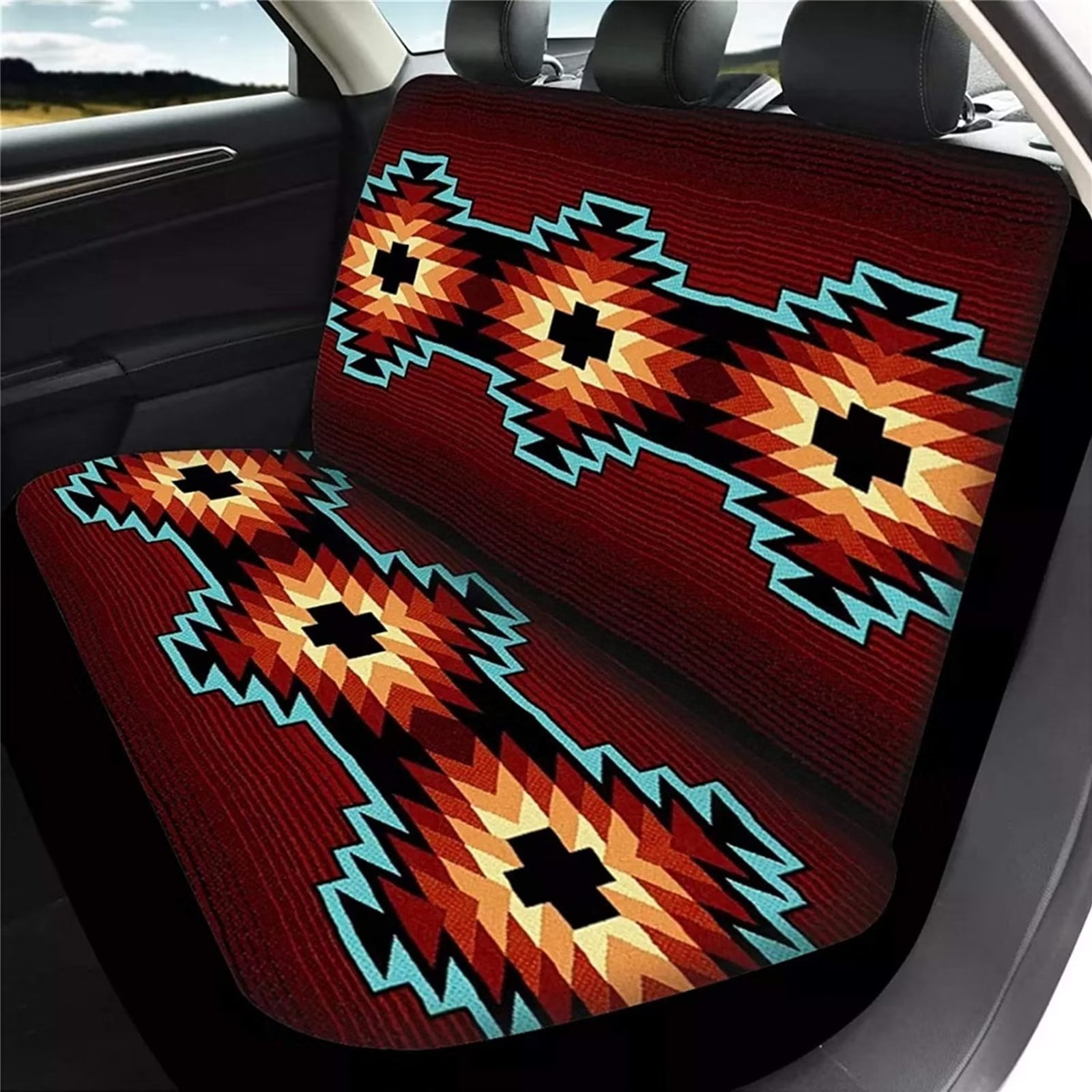 Aztec seat covers walmart deals
