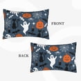 thumbnail image 2 of Sikiie Halloween Print Plush Pillow Cover, Wrinkle-proof and Stain-resistant Pillow Protector without Pillow Core, Home Decoration-16"x24", 2 of 6