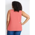 thumbnail image 2 of Avenue Women's Plus Size Basic Layering Tank, 2 of 2