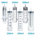 thumbnail image 2 of Jeringa de gran capacidad para medir nutrientes, bomba de plástico reutilizable con manguera de 100cm, 50ml, 150ml, 200ml, 250ml, 350ml, 550ml, 2 of 4