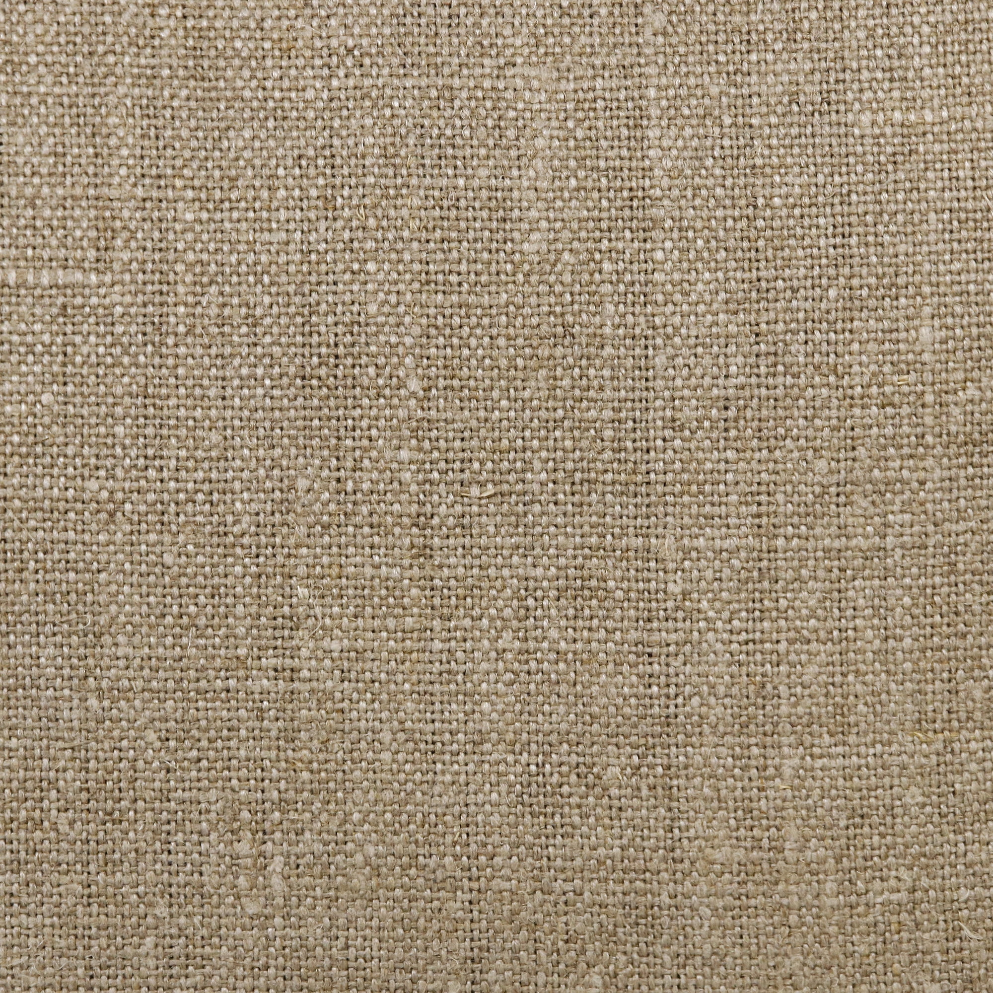 Ester Hand-Woven Solid Farmhouse Linen Throw Pillow, Tan/Black, 20" x 20", Count per Pack 1