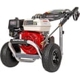 thumbnail image 1 of Hidrolavadora a gasolina Simpson Cleaning de 3600 PSI, 2.5 GPM para uso comercial, motor Honda GX200, manguera MorFlex de 35 pies, serie de aluminio, para 49 estados (ALH3425), 1 of 5